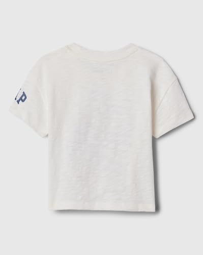 Image of Gap Kids Girl Relaxed Fit Graphic Print Shortsleeves Round Neck T-Shirt