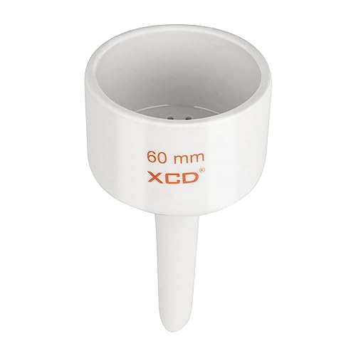 Xcd XCD-PORCELAIN-BUCHNERFUNNEL Porcelain Buchner Funnel, 60 Mm Porcelain Buchner Filter Funnel O.D. 6 Cm I.D. 5.7 Cm Porcelain Funnel For Laboratory cover
