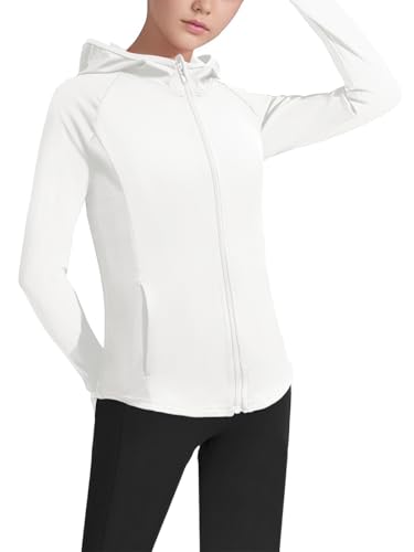 Girls Lightweight Jacket Long Sleeve Zip Up Athletic Hoodie Top UPF50+ Fishing Hiking Sun Protection Outwear2