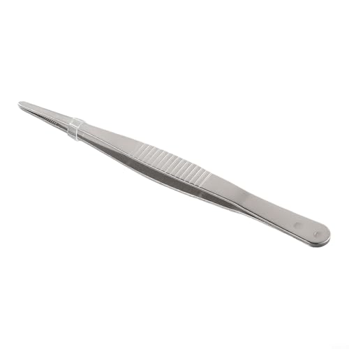 Pinzette per barbecue in acciaio inox, ottima scelta per ristoranti, buffet o riunioni a casa (12,5 cm)