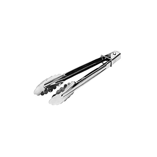 MRKU Pinzas para Bolsas de Barbacoa, 1/2 Pieza de Acero Inoxidable para Ensalada, Utensilios de Cocina para Barbacoa, Pinzas para Servir, Accesorios para Restaurante