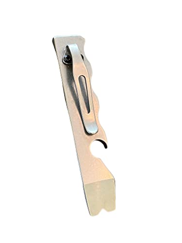Iceboxx Pry Bar – Edc 4 Inch Titanium Mini Pry Bar Tool – Multipurpose Tool For Diy Enthusiasts, Professional Use – Innovative Tile Tools With Pocket Clip, Bottle Opener, Lanyard Hole Every Day Carry #TOP1