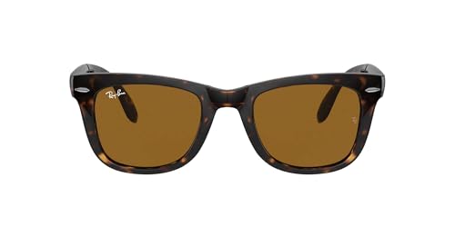 Ray-Ban RB4105 Folding Wayfarer Square Sunglasses