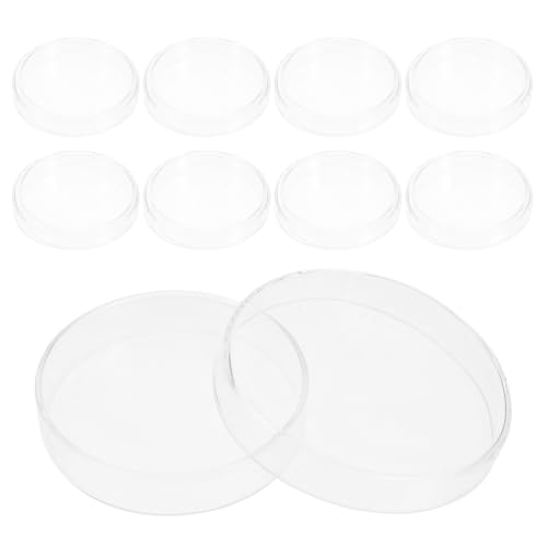 Boîtes de Petri en verre borosilicate VALICLUD lot réutilisable laboratoire et culture