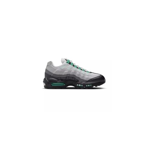 Image of Nike Air Max 95 Women's Shoes (Black /Stadium Green-Pearl Grey, us Footwear Size System, Adult, Women, Numeric, Medium, Numeric 11 Point 5)