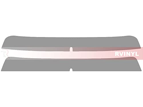 Kit de película para vidro compatível com GMC Sierra 2007–2013 4 portas, faixa para para-brisa 50% Rvinyl