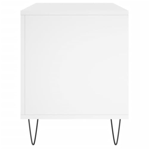 ARKEM Armoire à disques blanc 100x38x48 cm bois d’ingénierie,Chaine Hifi Avec Platine Vinyle,Rangement Disque Vinyle - Les Beatles, Paul McCartney, John Lennon, RIngo Starr, George Harrison ARKEM Armoire à disques blanc 100x38x48 cm bois d'ingénierie,Chaine Hifi Avec Platine Vinyle,Rangement Disque Vinyle – Image 6