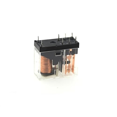 Relé de potencia G2R-2-24VDC con 8 pines y 5A para control eléctrico fiable
