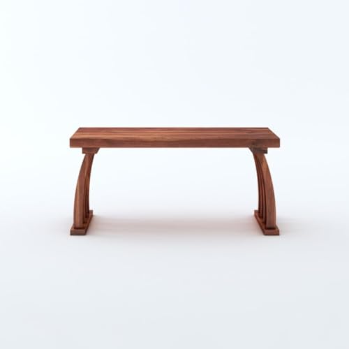 Image of MAMTA DECORATION Solid Sheesham Wood Coffee Table for Living Room | Wooden Center Table for Home, Hall, Office & Lounge | Modern Teapoy /Tea Table | Rectangular Wooden Coffee Table | Honey Finish