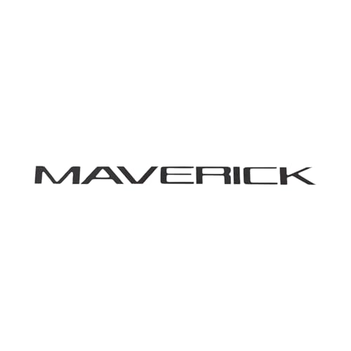 Image of Eurosport Daytona- Compatible with 2021 Ford Maverick Rear Bumper Letter Inserts (Gray)