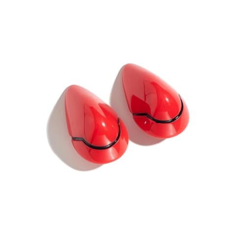Anime Hair Clips Asuka Langley Soryu Ayanami Rei Cosplay Headwear Hairpins Accessories (Red-1)