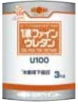 日本ペイント 1液ファインウレタン ホワイト　15kg 1液ファインウレタンU100 （15kg）【ホワイト】 : 塗料の三塗