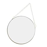 miroir fer forge Miroir de toilette mural – le miroir mural agrandit l'espace, présente une conception artistique différente, s'adapte à différents styles et décors, et crée un charme unique. miroir de lavabo