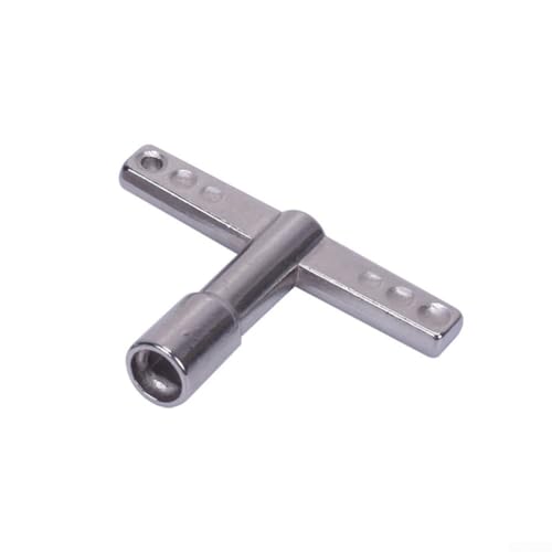 RemixAst - Clé d'accordage de tambour en métal 5,5 mm pour clé de tambour carrée standard, pièce de rechange compatible avec la plupart des batteries acoustiques et kits de percussion, accessoires pour musiciens