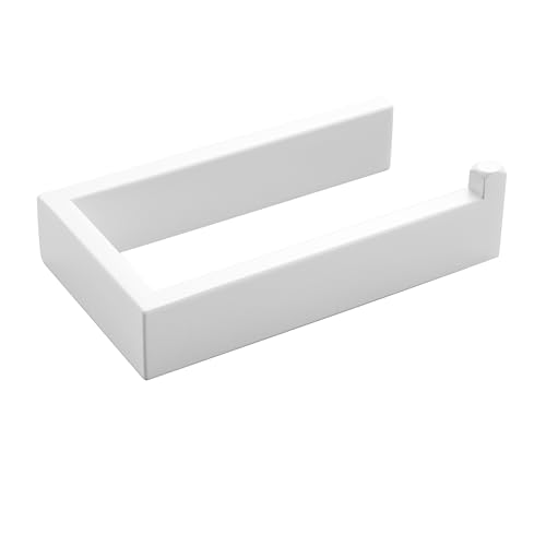 SAYAYO Portarollos Papel Higiénico, Soporte Papel Higienico Blanco Porta Rollos de Papel Higienico Toalleros de Baño Acero Inoxidable para Baño y Cocina