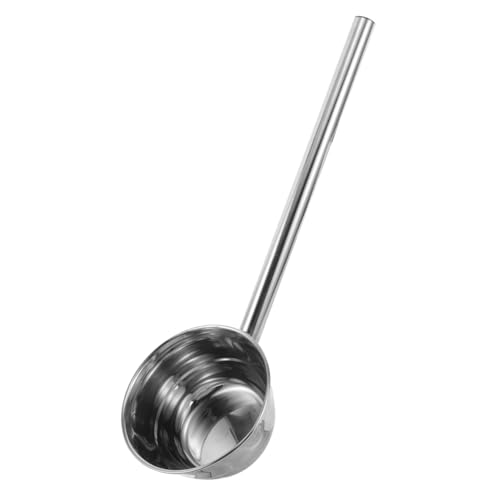 OKUMEYR Long Handle Water Ladle Stainless Steel Soup Ladle Ladles for Household Serve Spout Thicken Large Home