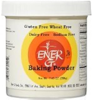 Aluminum-Free Baking Powder Substitute by Ener-G | Gluten Free, Vegan, Nut Free, Non-GMO, Kosher | 7.05 oz Package