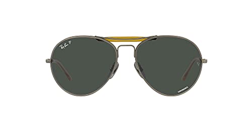Image of Ray-Ban Unisex Rb8063 Titanium Aviator Sunglasses