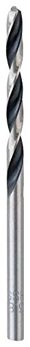 Bosch Professional 10 Stück HSS Spiralbohrer PointTeQ (für Metall, 3,8 x 43 x 75 mm, Zubehör Bohrschrauber) – Ansicht 2