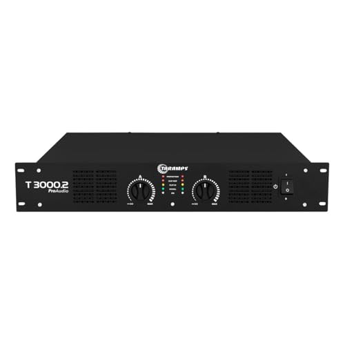 Amplificador Profissional Taramps T 3000.2, 3000W RMS, Bivolt