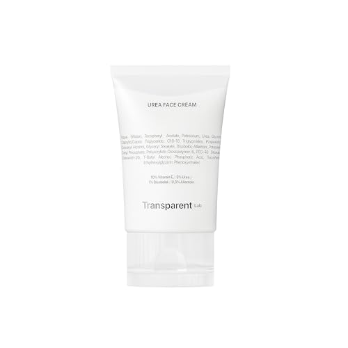 TRANSPARENT LAB UREA FACE CREAM - Moisturizing cream with 5% Urea.