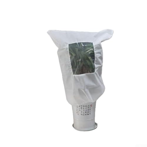 Yhenlovtt Housse de protection contre le gel pour plantes, tissu non tissé isolé avec vision claire pour utilisation dans le jardin (100 x 120 cm)