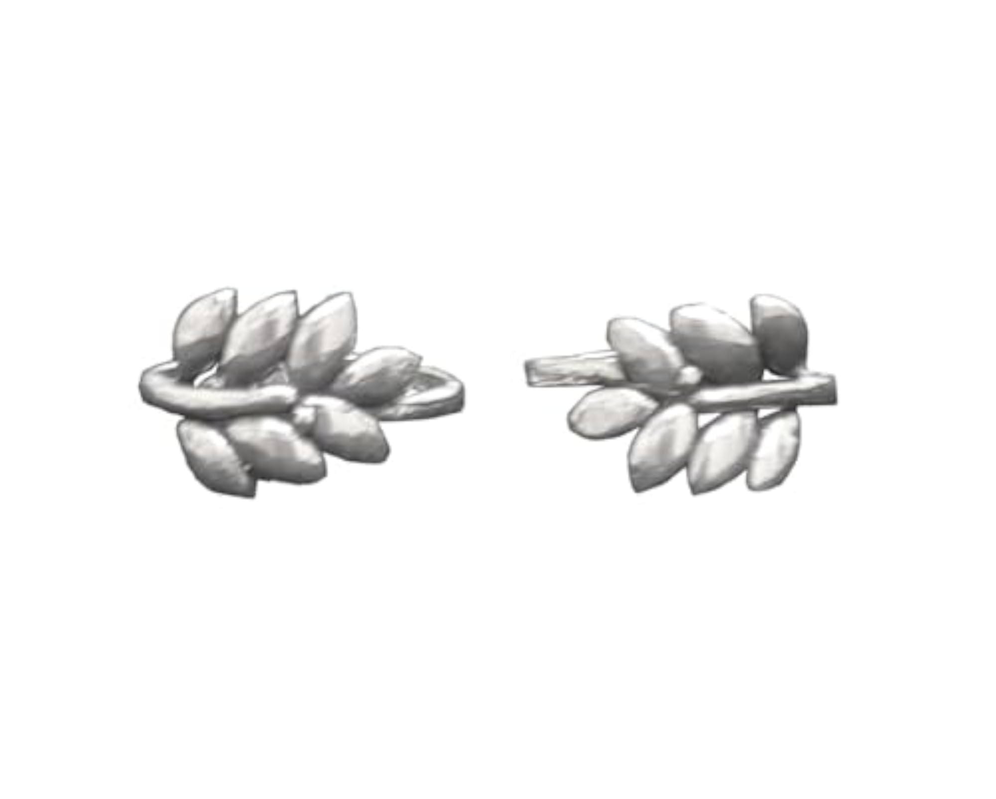 Women's Fuschianet Leaves Toe Rings, Ethnic Jewelry