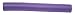 Diane Twist-Flex Long Rods, purple, 1 1/4" diameter 10" Long 3pcs