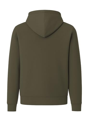 Image of ADRO Men's Regular Fit Zip-Up Hoodie for man | 320 GSM Cotton Poly Fleece Zipper Sweatshirt with Soft Fabric & Printed Hoodies