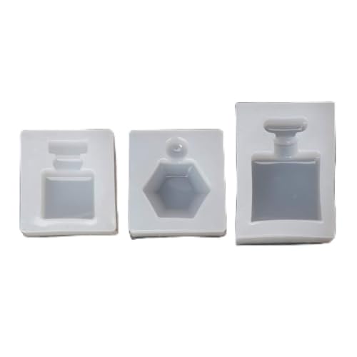 Stereo Mini Perfume Bottle Silicone Mold Bottle Shaped Molds DIY Casting Mold