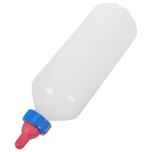 Mipcase Botella de Leche para Cordero Grande Resistente para Alimentación de Cabras y Ovejas Granja Biberón Reutilizable para Lactancia de Corderitos y Cabritos