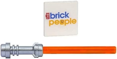 LEGO Accesorios Star Wars - Sable de luz naranja (Trans-Orange) para Minifigs