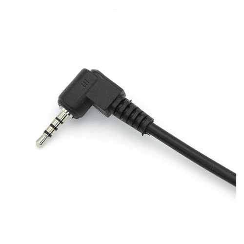 GUYTRM 1 szt. Kabel połączeniowy kamery cofania żeński do 2,5 mm, konwerter AV, kamera cofania do rejestratora samochodowego lingli