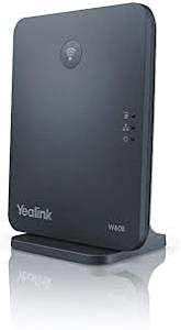 Yealink W60B 8 Line HD VoIP DECT IP Base Cordless Station (Renewed)