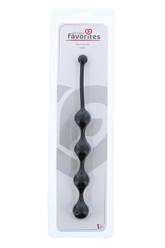 Dream Toys All Time Favorites Four Beads Anal Black 25 Cm - 2