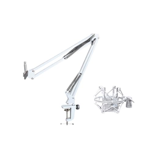 Metal Microphones Boom Arm Swivels for Studio and Live Streaming Applications