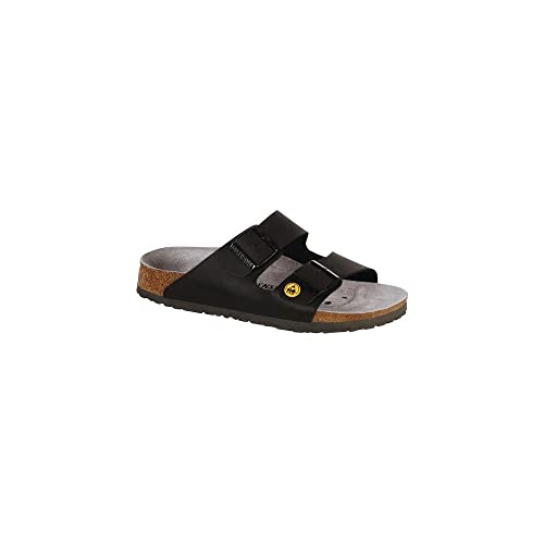 Paar Birkenstock, Größe 42, schwarz, normal 089420-42 (Damen-/Herren-Pantolette)