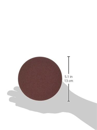 Proxxon 28160 Selbstklebende Edelkorund Schleifscheiben Ø125mm für TG125/E Korn 80, 5 Scheiben / Packung – Ansicht 2