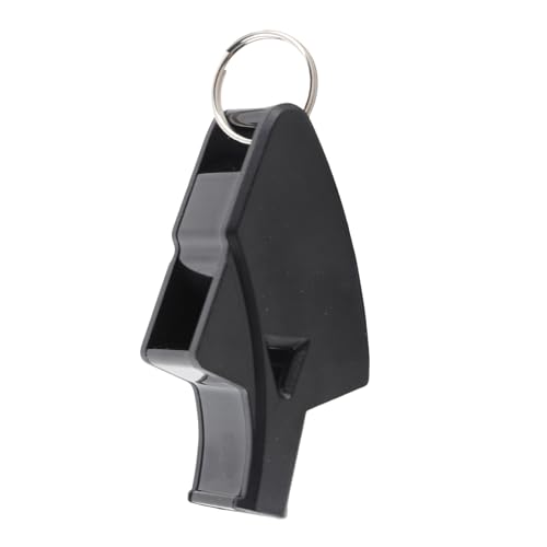 Silbato de árbitro de plástico con cordón miniatura 2