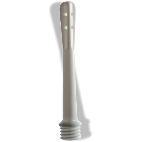 RVDKBULB Douche Nozzle, Compatible with RVDKBULB Douche Bottles, Free of PVC & Phthalates & BPAs, White Cover