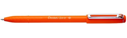 Pentel BXLM1002-F2 Pack of 12 Refills for Izee Ballpoint Pen with Cap BX460 1 mm Orange, 1 count (Pack of 12) - Image 2