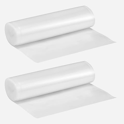 Image of Smart Saver 2 Pack (28x500) cm each Thickened Vacuum Sealer rolls for Food, Smell-Proof, Puncture Prevention, Heavy duty, Food Saver, Great for Vacuum storage,Meal Prep or Sous Vide
