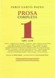 Portada de Prosa Completa 1