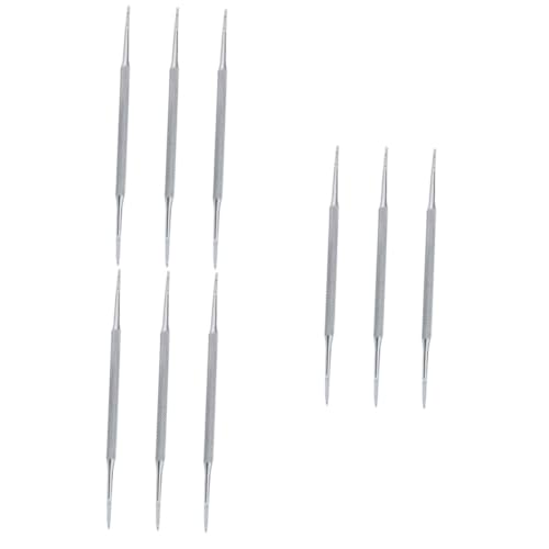 SOESFOUFU 3sets Nail Cuticle Pusher Spoon In-grown Toenail Tools Cuticle Cleaner Nail Drill Peeler Scraper 3pcs*3