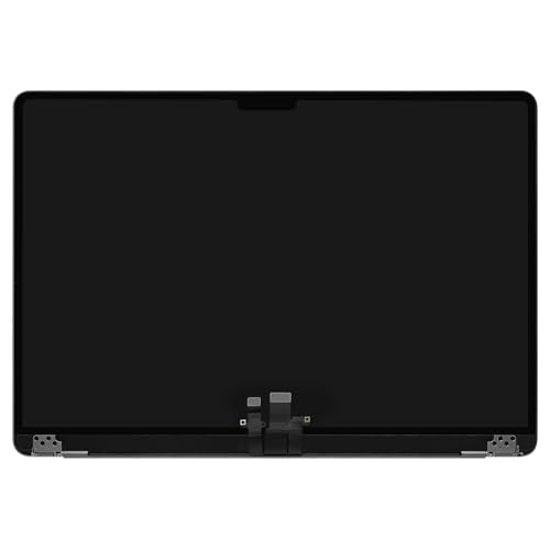 Image of 15 inch Screen Replacement for MacBook Air M3 A3114 EMC 9301 EMC 8612 M2 A2941 EMC 8301 2024 2023 LCD Complete Top Display Assembly (Space Gray)