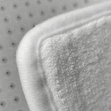 Miniatura 7 de JAWO Alfombra de baño azul, azul marino y gris, arte abstracto moderno, estético, antideslizante, juego de alfombras de cocina y tapetes decorativos