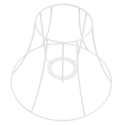 Marco de pantalla de lámpara de mesa resistente para manualidades DIY en casa
