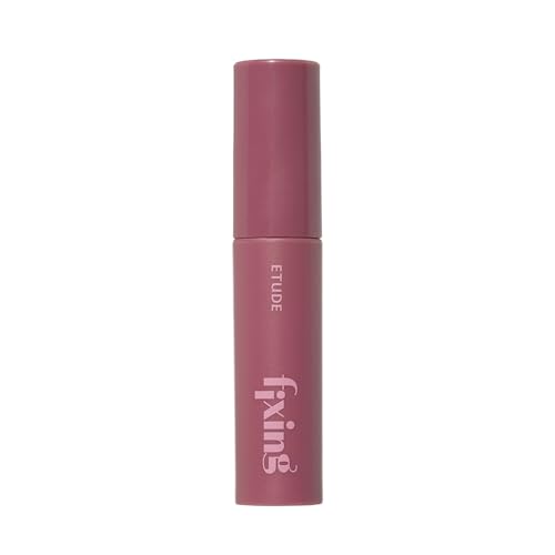Image of ETUDE Fixing Tint Mini | Long Lasting Liquid Lipstick | Waterproof, Transfer Proof & Smudgeproof | Lightweight Matte Lip Stain | Highly Pigmented Korean Makeup | Full Coverage | Shade- 07, Cranberry Plum, 1.5g