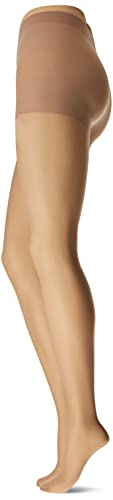 Image of Hanes Silk Reflections Women's Plus-Size Control Top Enhanced Toe Pantyhose