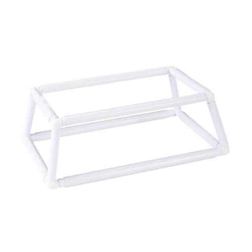 Soporte de bastidor de bordado para bordar en el sofá con este bastidor de regazo cómodo 2